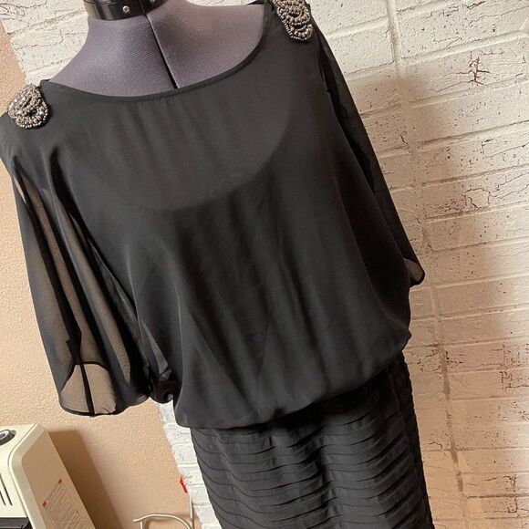 Dressbarn Little BLack Dress Plus Size 14 - Picture 1 of 9